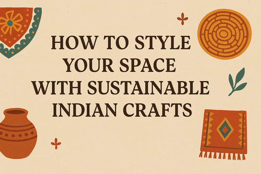 How to Style Your Space with Sustainable Indian Crafts