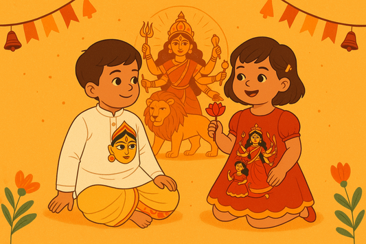 Ethnic Elegance for Babies: Handcrafted Dhuti Panjabi & Frock Sets for Durga Puja 2025
