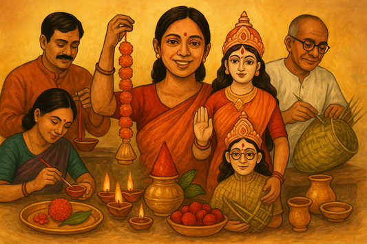 Festive Craft Stories: Meet the Makers Behind Your Puja Essentials