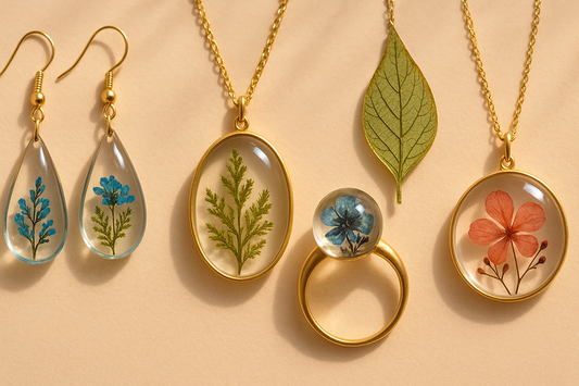 Discover the Allure of Handmade Resin Jewelry – Nature, Art, and Elegance in Every Piece
