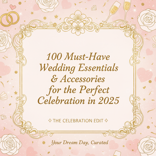 100 Must-Have Trending Wedding Essentials & Accessories for the Perfect Celebration in 2025