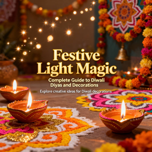 Festive Light Magic: Complete Guide to Diwali Diyas and Decorations