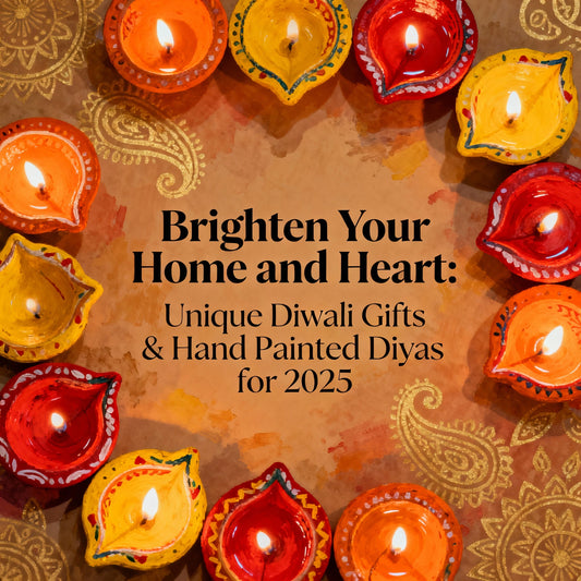 Brighten Your Home and Heart: Unique Diwali Gifts & Hand Painted Diyas for 2025