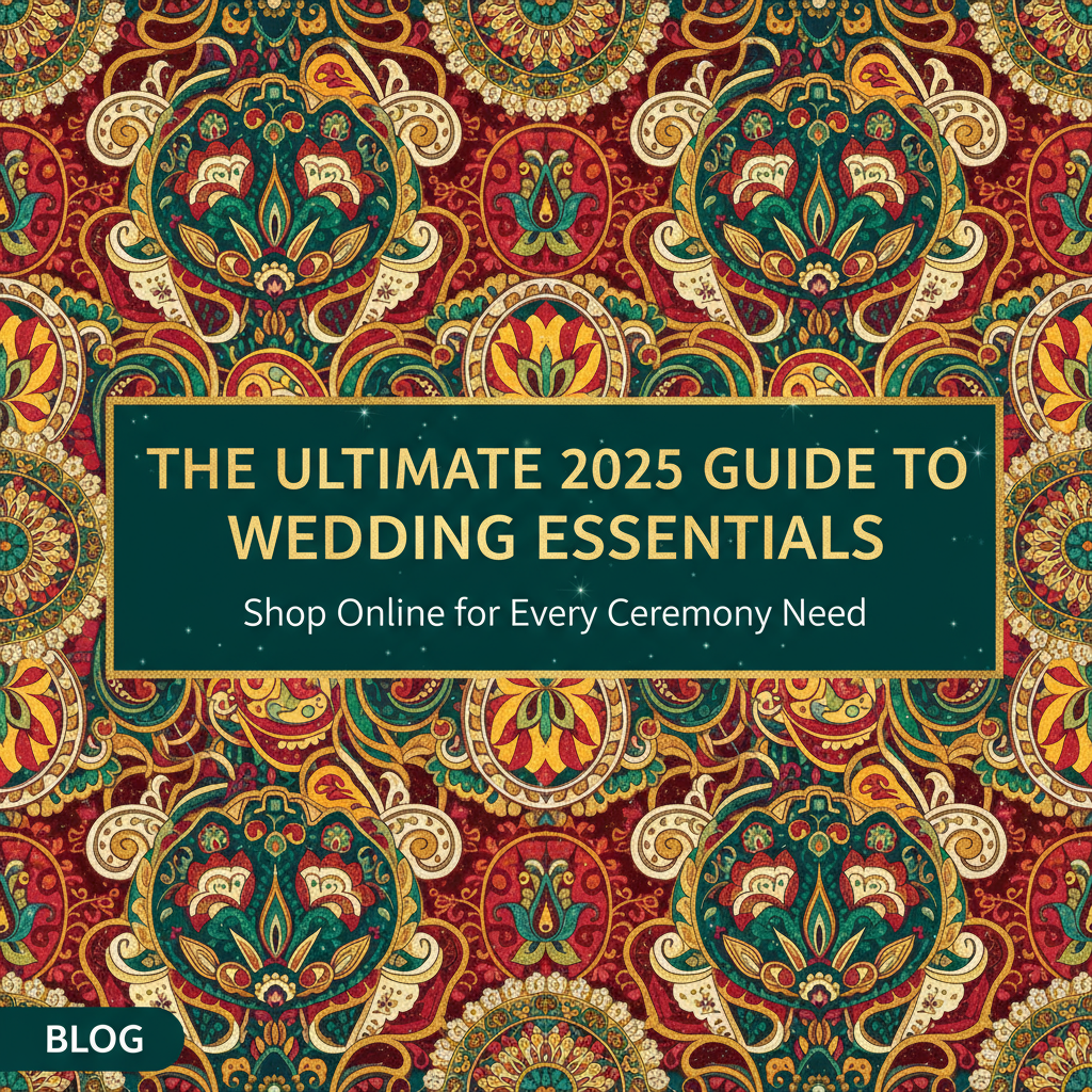 The Ultimate 2025 Guide to Wedding Essentials: Shop Online for Every Ceremony Need