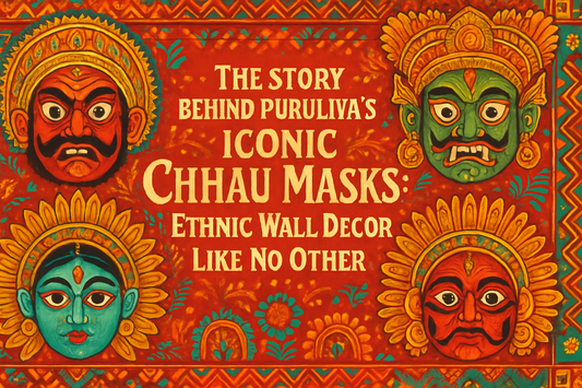The Story Behind Puruliya’s Iconic Chhau Masks: Ethnic Wall Decor Like No Other