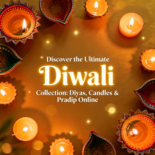 Discover the Ultimate Diwali Collection: Diyas, Candles & Pradip Online