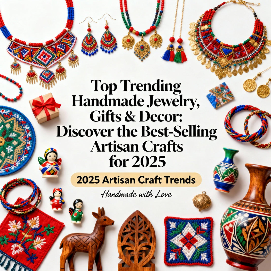 Top Trending Handmade Jewelry, Gifts & Decor: Discover the Best-Selling Artisan Crafts for 2025
