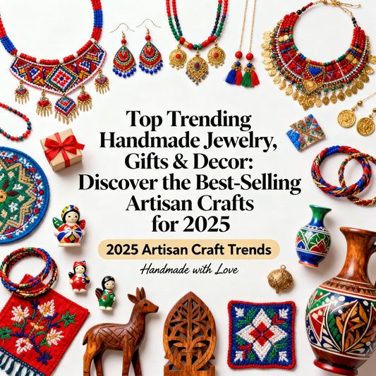 Top Trending Handmade Jewelry, Gifts & Decor: Discover the Best-Selling Artisan Crafts for 2025