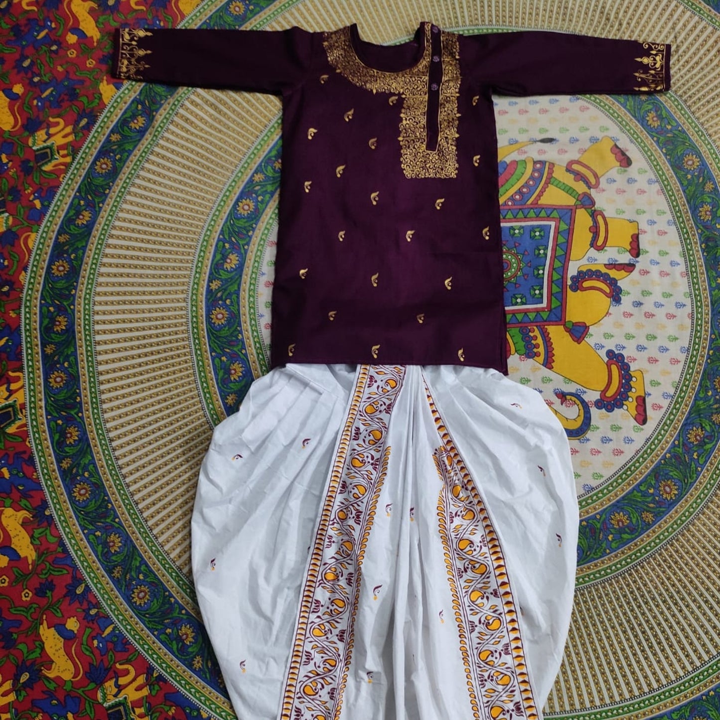 Precious Tradition Baby Dhoti