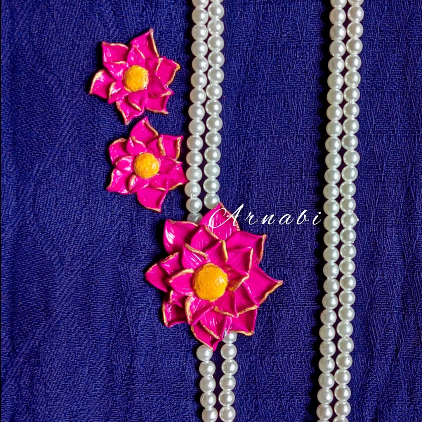 Blooming Beads – Flower Clay Jewelry Set