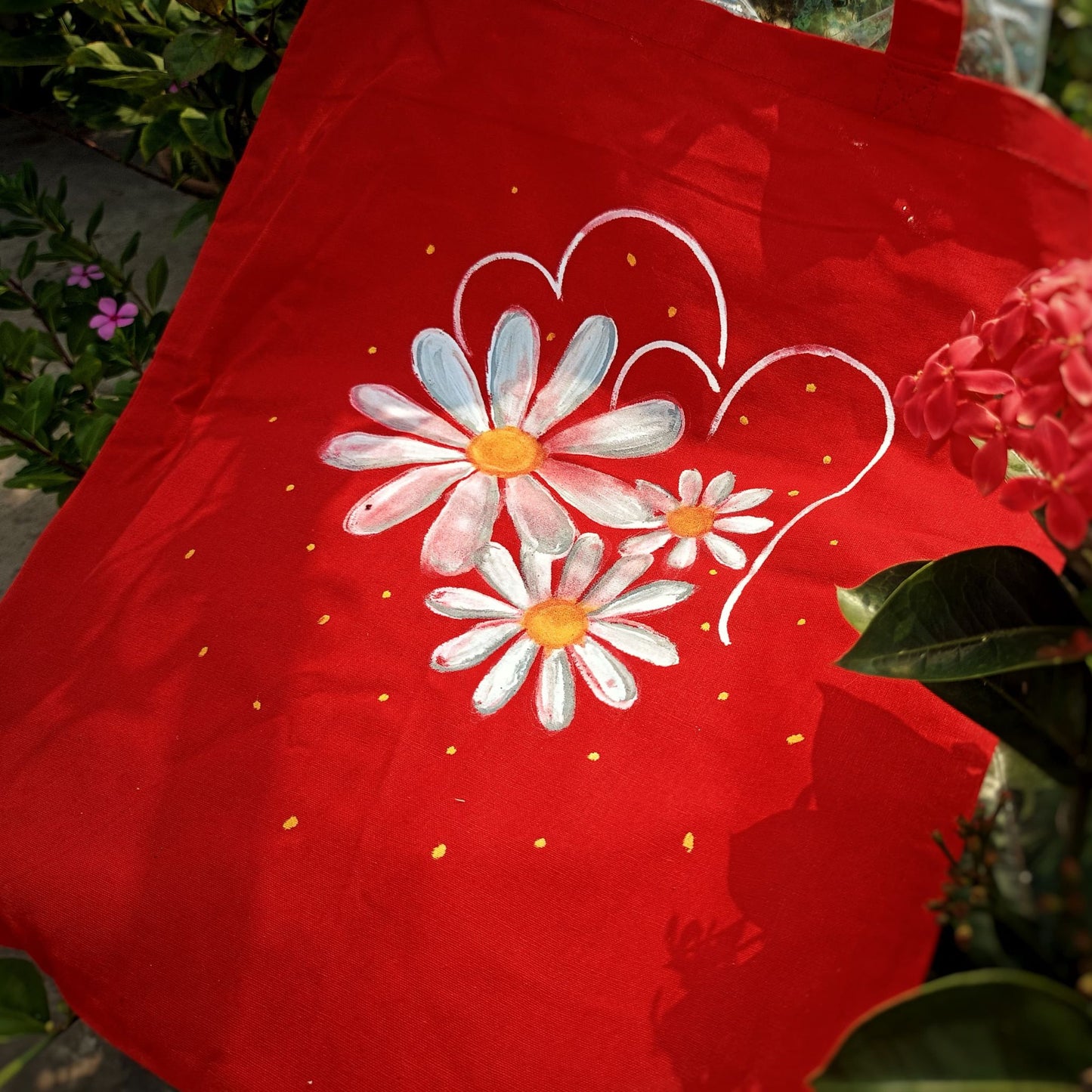 Blush of Bengal Tote – Kathgolap Floral Elegance