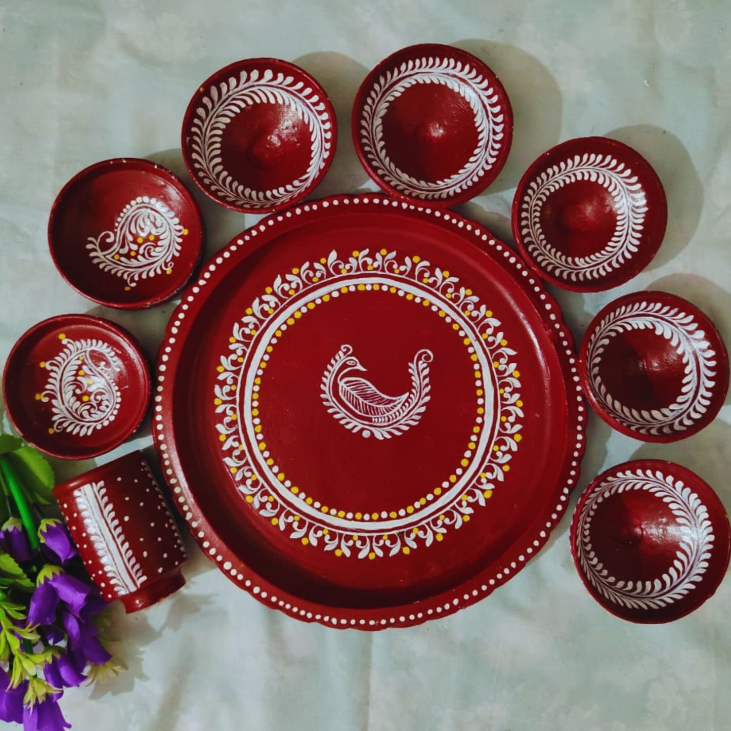 Traditional Matir Thala Set (9Pices)