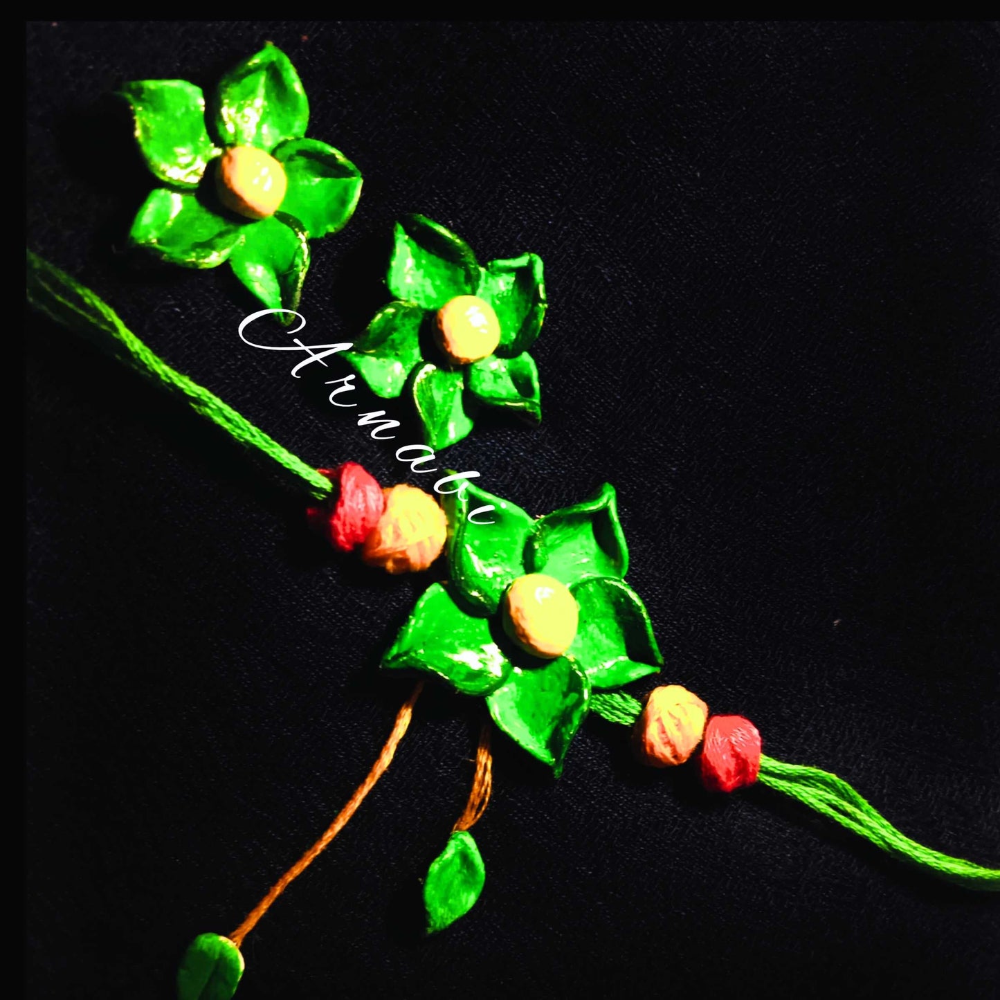 Verdant Bloom – Floral Choker Set