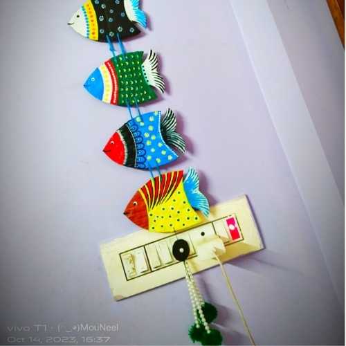 Fintastic Folk Fish Wall Hanging