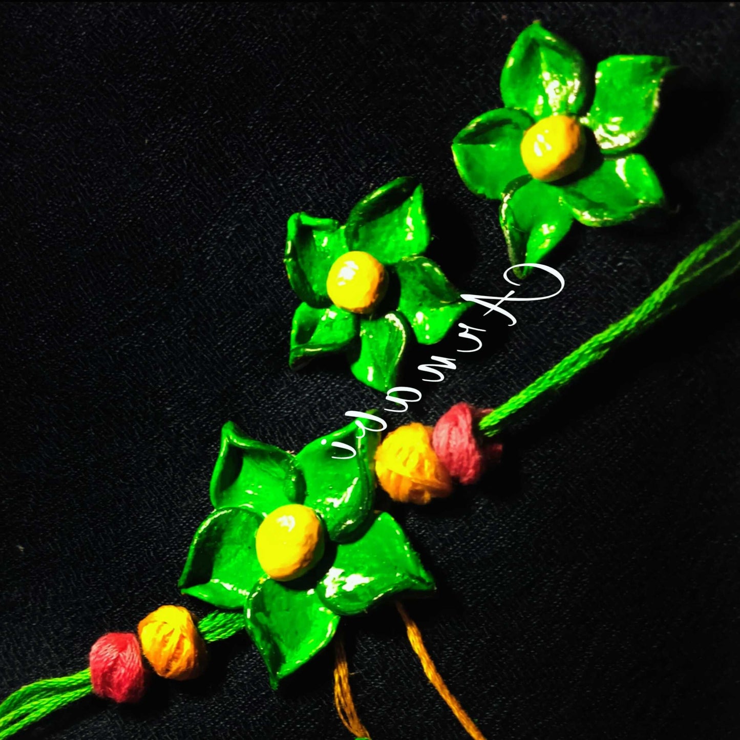 Verdant Bloom – Floral Choker Set