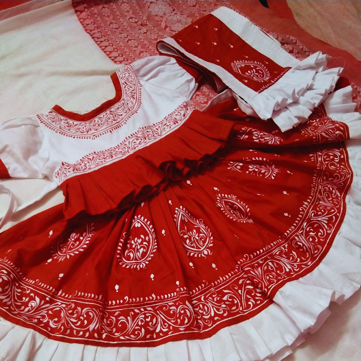 Elegant Guloncha Baby Party Lehenga