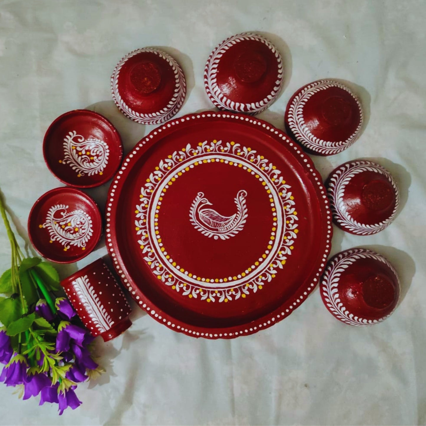 Traditional Matir Thala Set (9Pices)