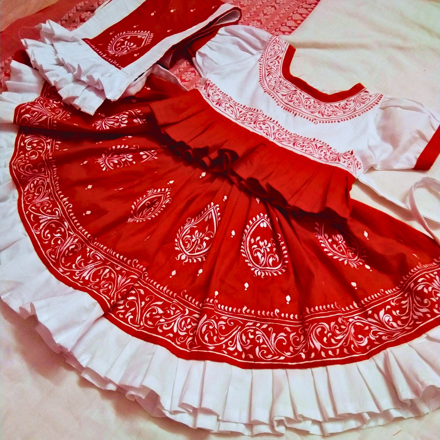 Elegant Guloncha Baby Party Lehenga