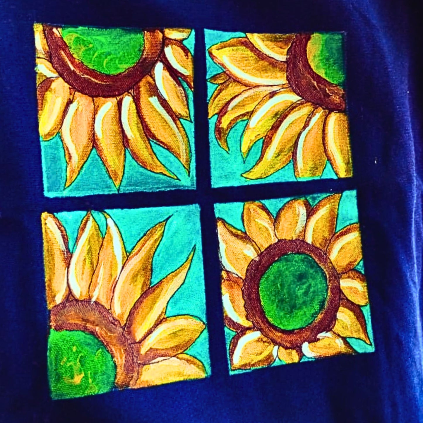 Sunshine Bloom Tote – Canvas Side Bag