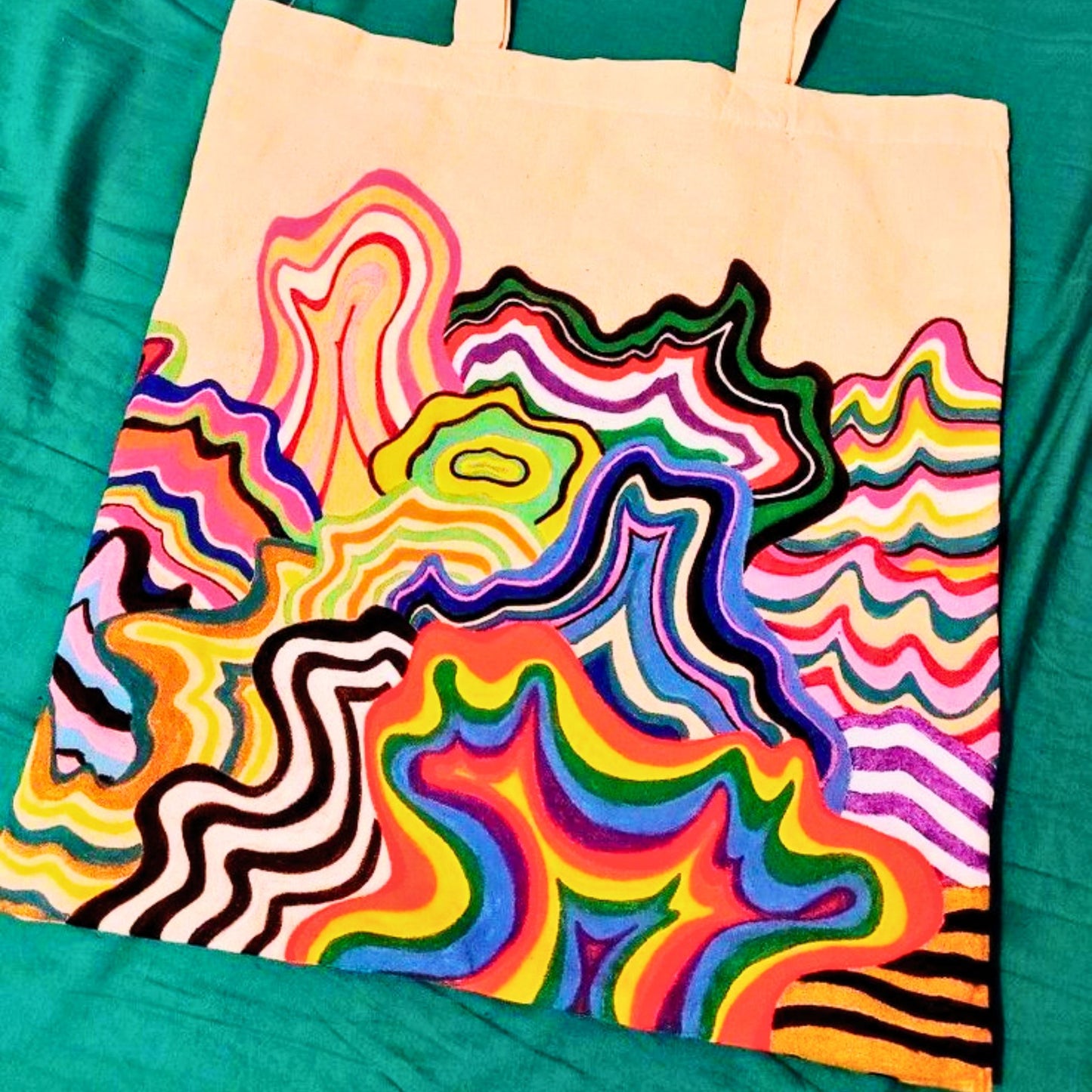 Mayalok Illusion Art Tote Bag