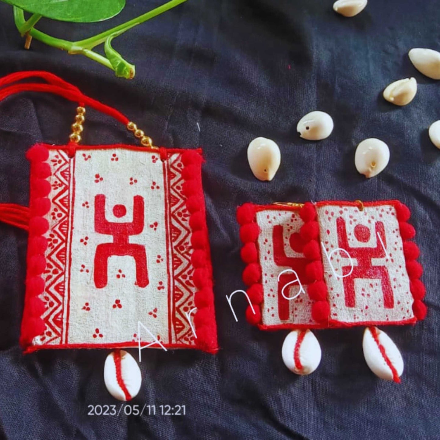 Bengal Essence – Fabric Jewelry Set