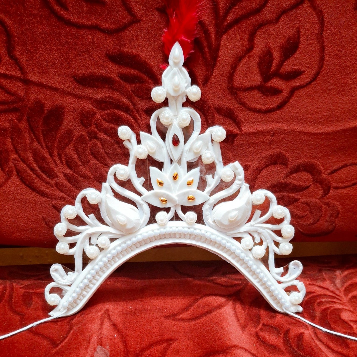 Royal Pearl Sola Mukut Bride