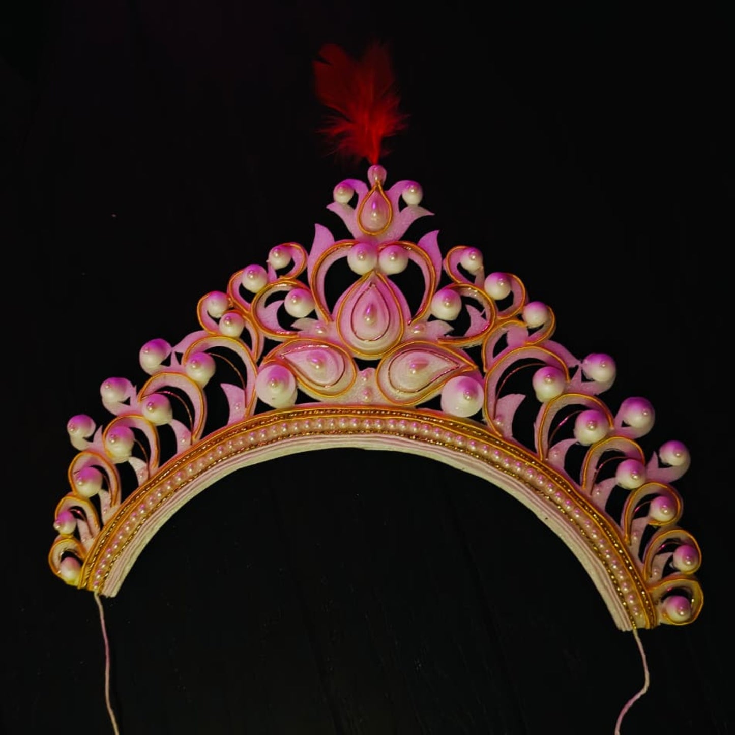 Stone Embellished Wedding Mukut