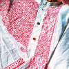 Vibrant Kalka Pattern Panjabi (Middle Button)