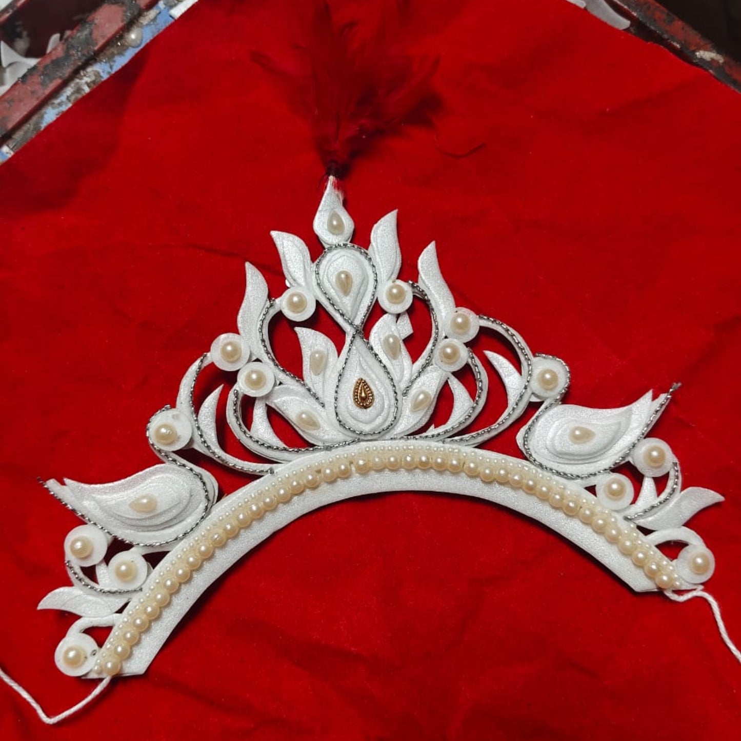 Classic Kundan Stone Bride Mukut