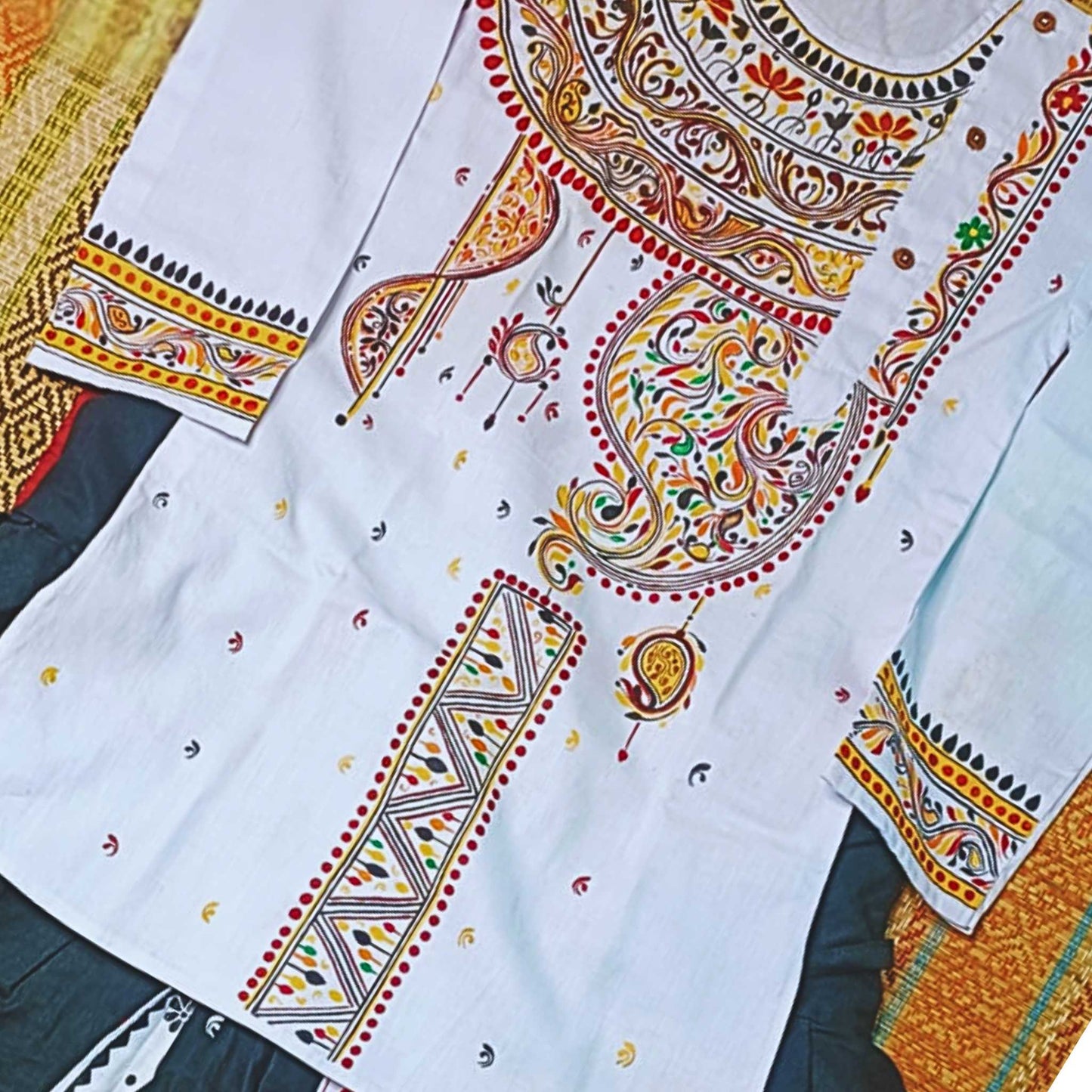 Kalkon Ka Jadoo – Hand Printed Panjabi