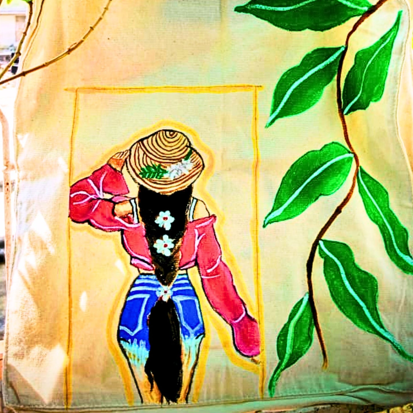 Urban Muse Tote – Modern Woman Canvas Side Bag