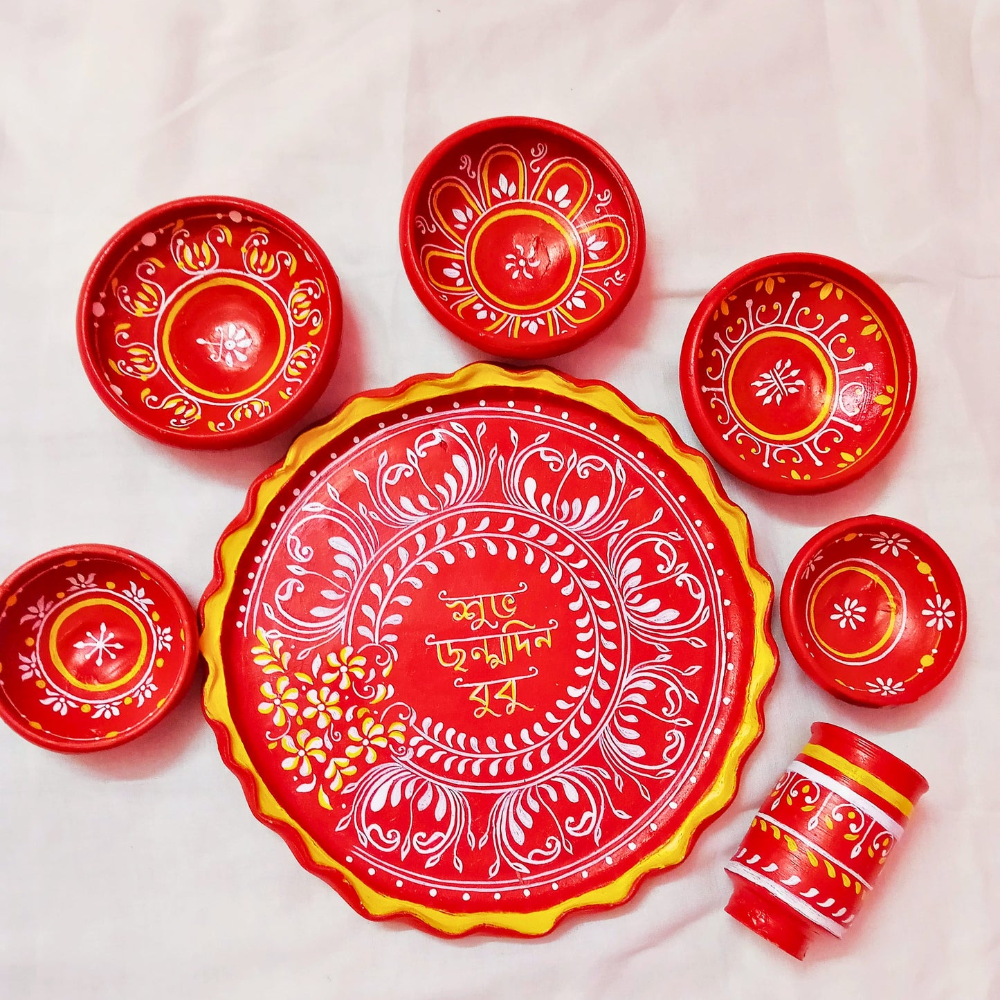 Sanskar Matir Thala Set – (7 pcs)