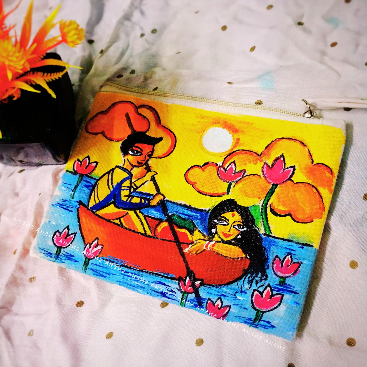 Eternal Voyage Purse – Love on the River