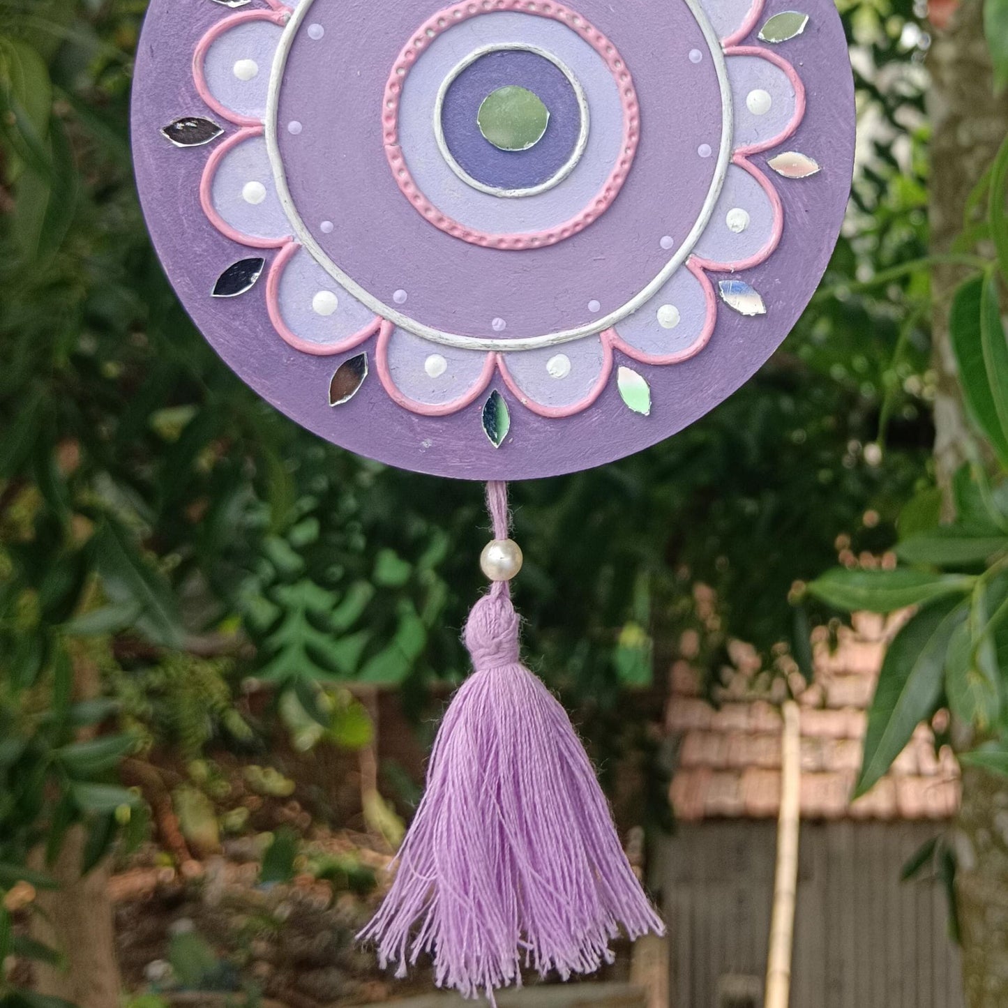 The Reflective Circle – Lippan Art Wall Hanging