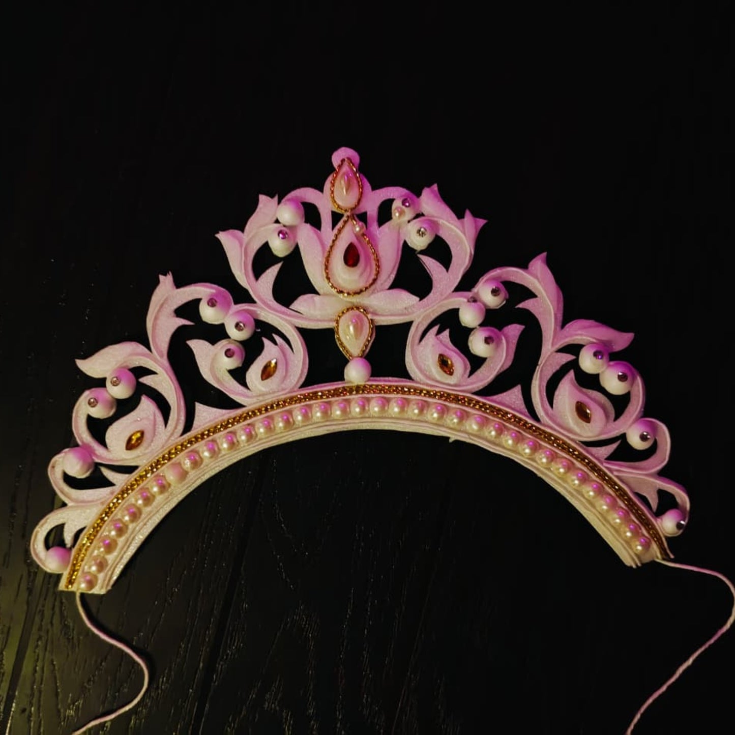 Modern Fusion Bridal Mukut