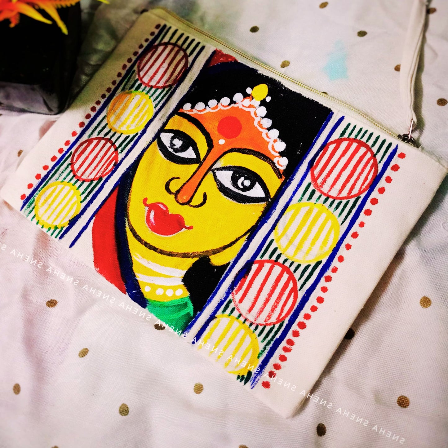 Graceful Bahu Purse – Bengali Tradition in Art