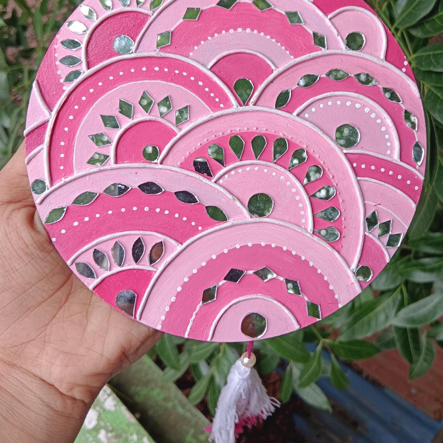 Blush Mirage – Lippan Art Wall Hanging