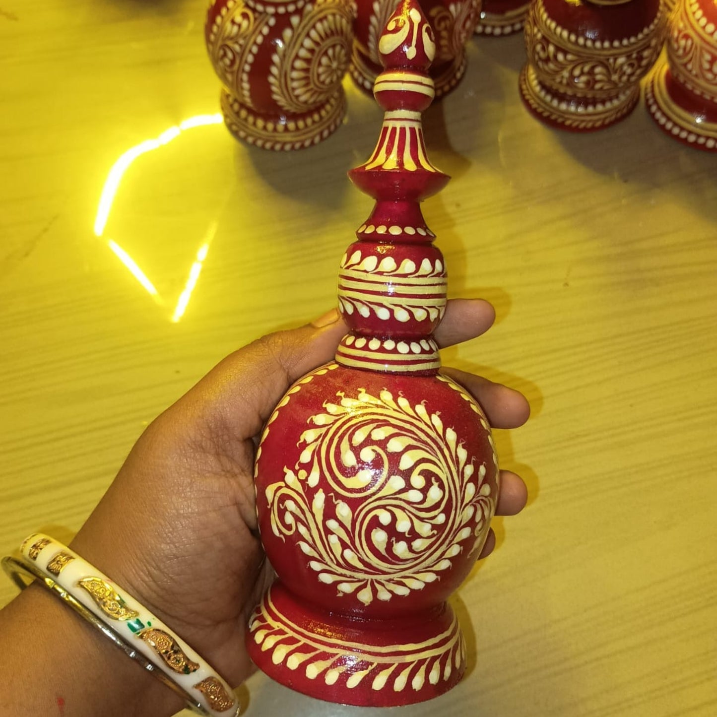 Alpona Art Wooden Gachkouto