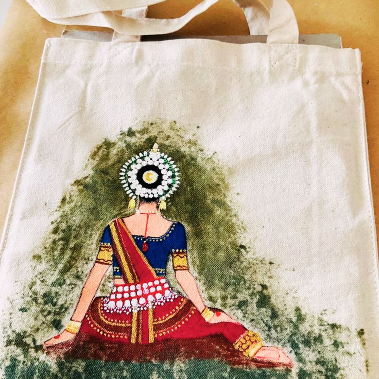 Nrityangana Dance Art Tote Bag