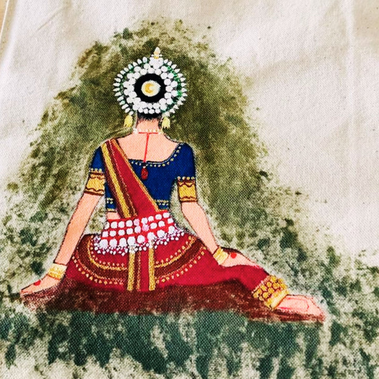 Nrityangana Dance Art Tote Bag