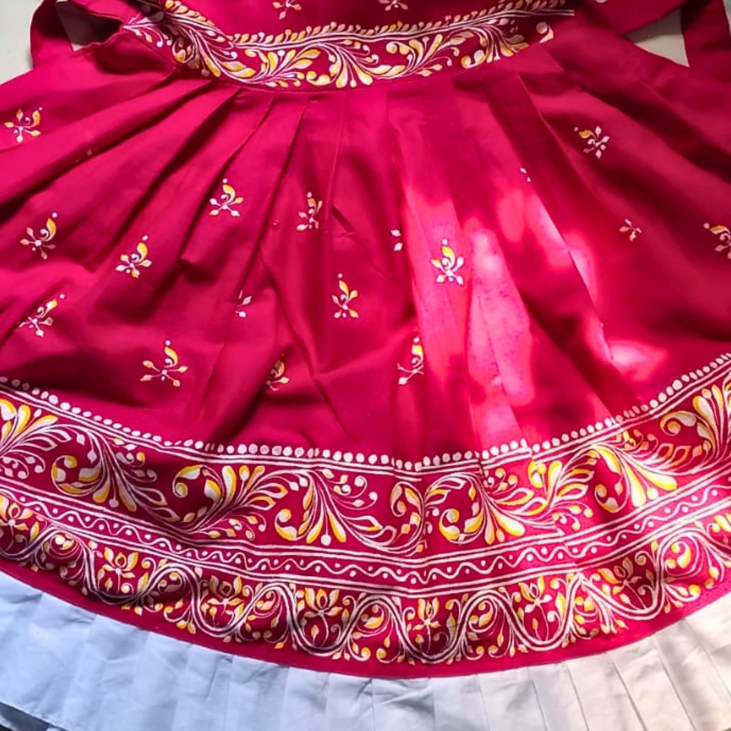 Heritage Bloom Kalka Art Baby Frock