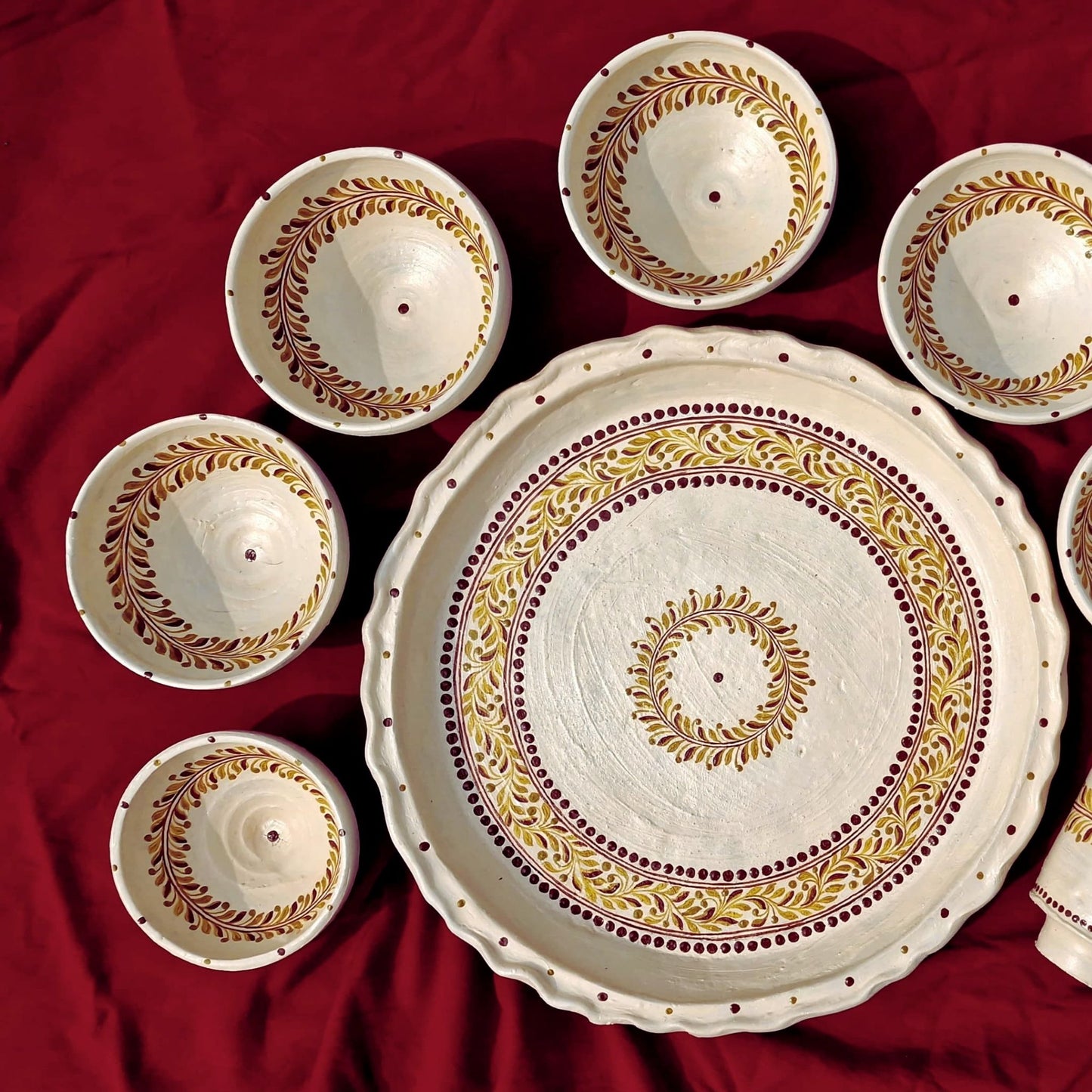 Kalka Art Mitti Magic Dinnerware (Set of 8)