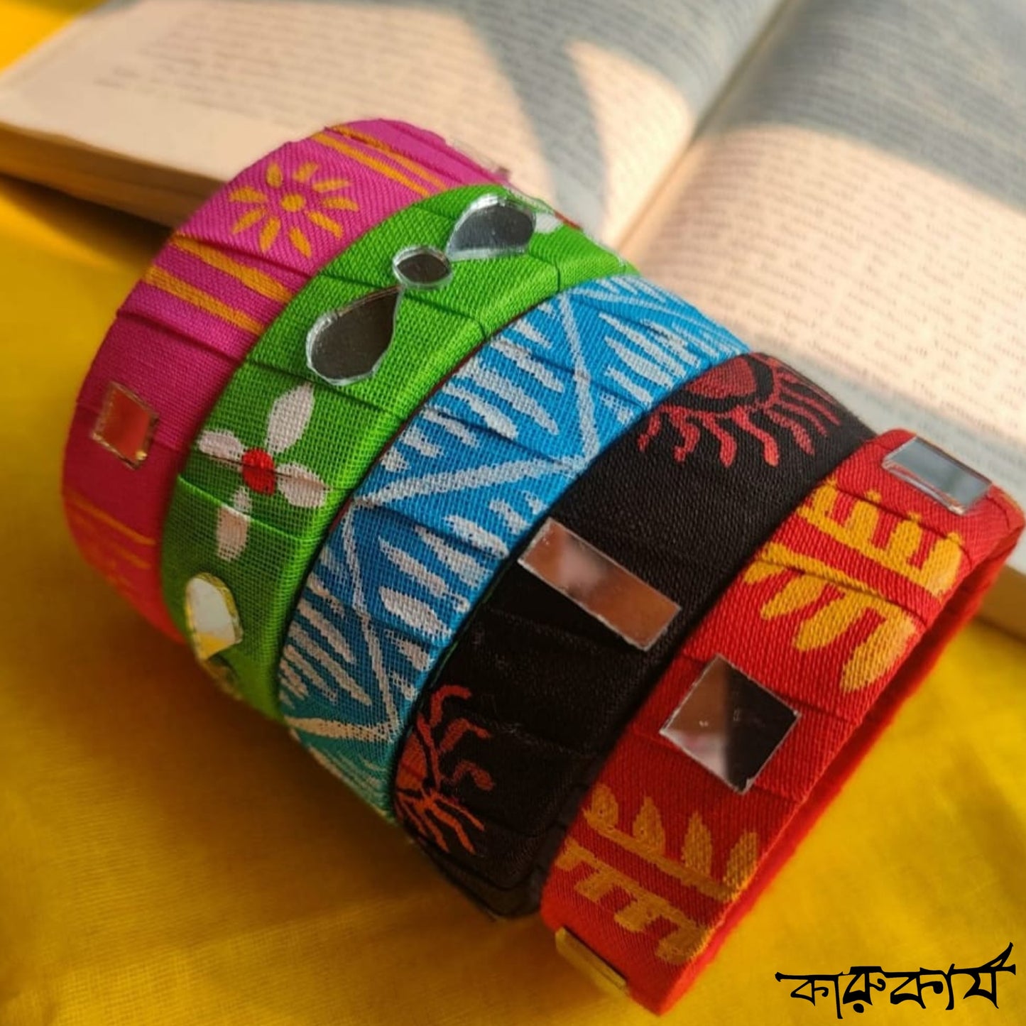 Panchpushpa Bangles Set – 5-Piece