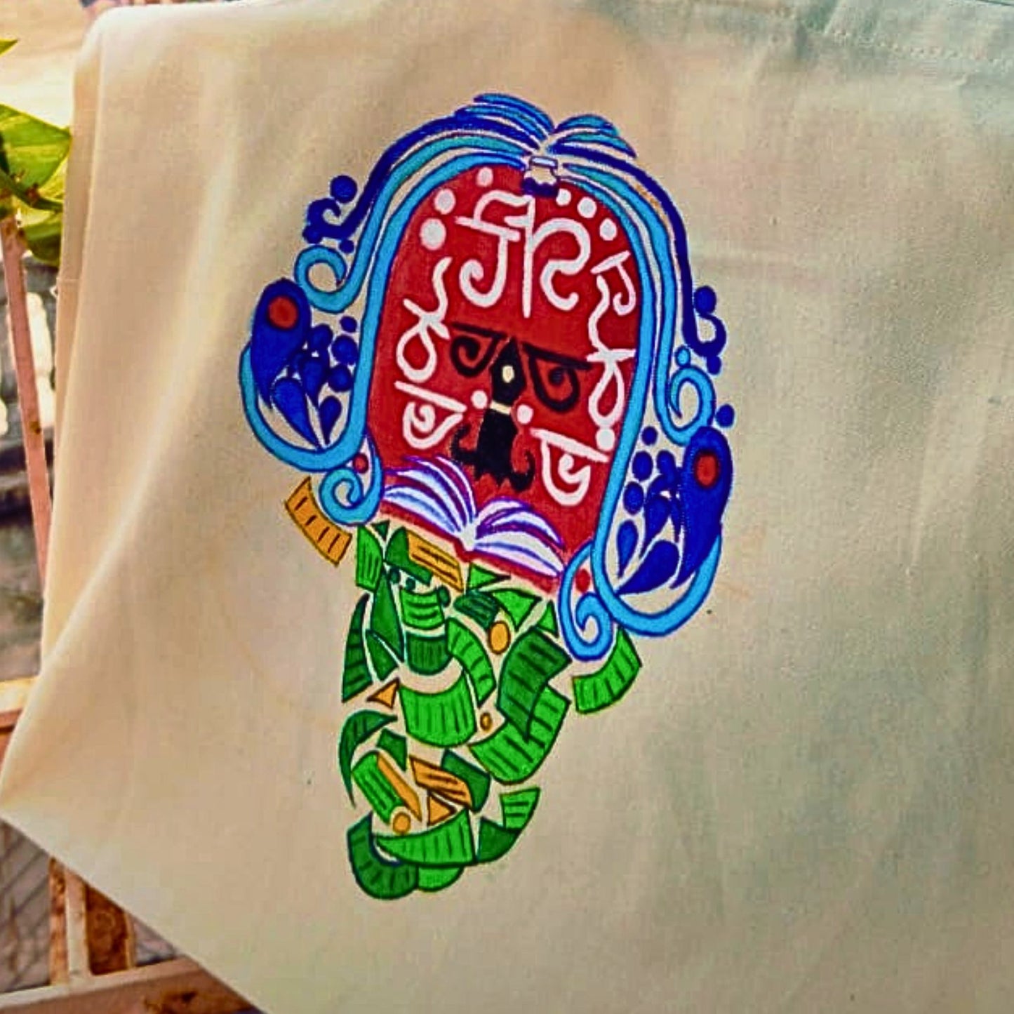 Bornomala Tote Bag – Artistic Side Bag