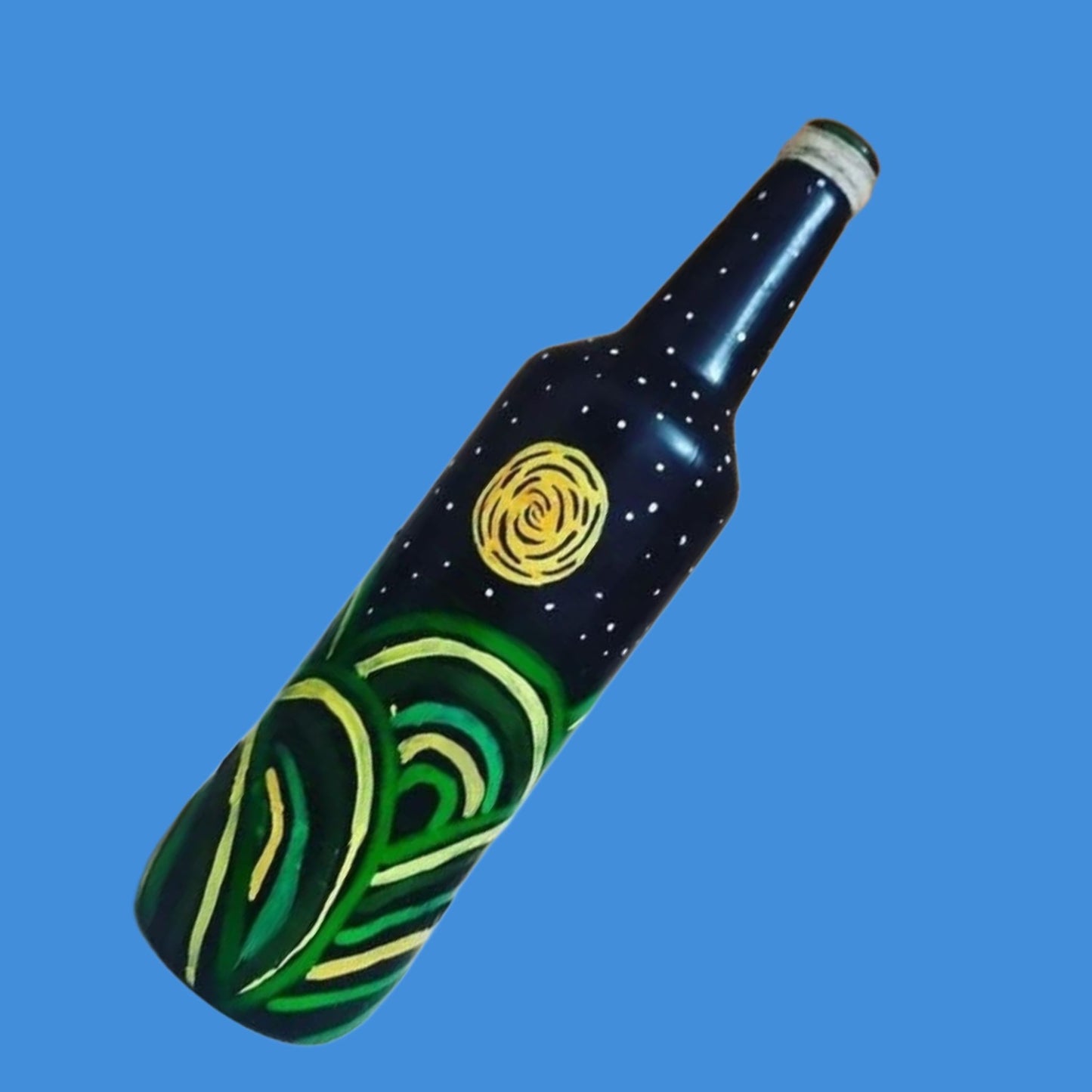 Brush & Bloom – Bottle Vase