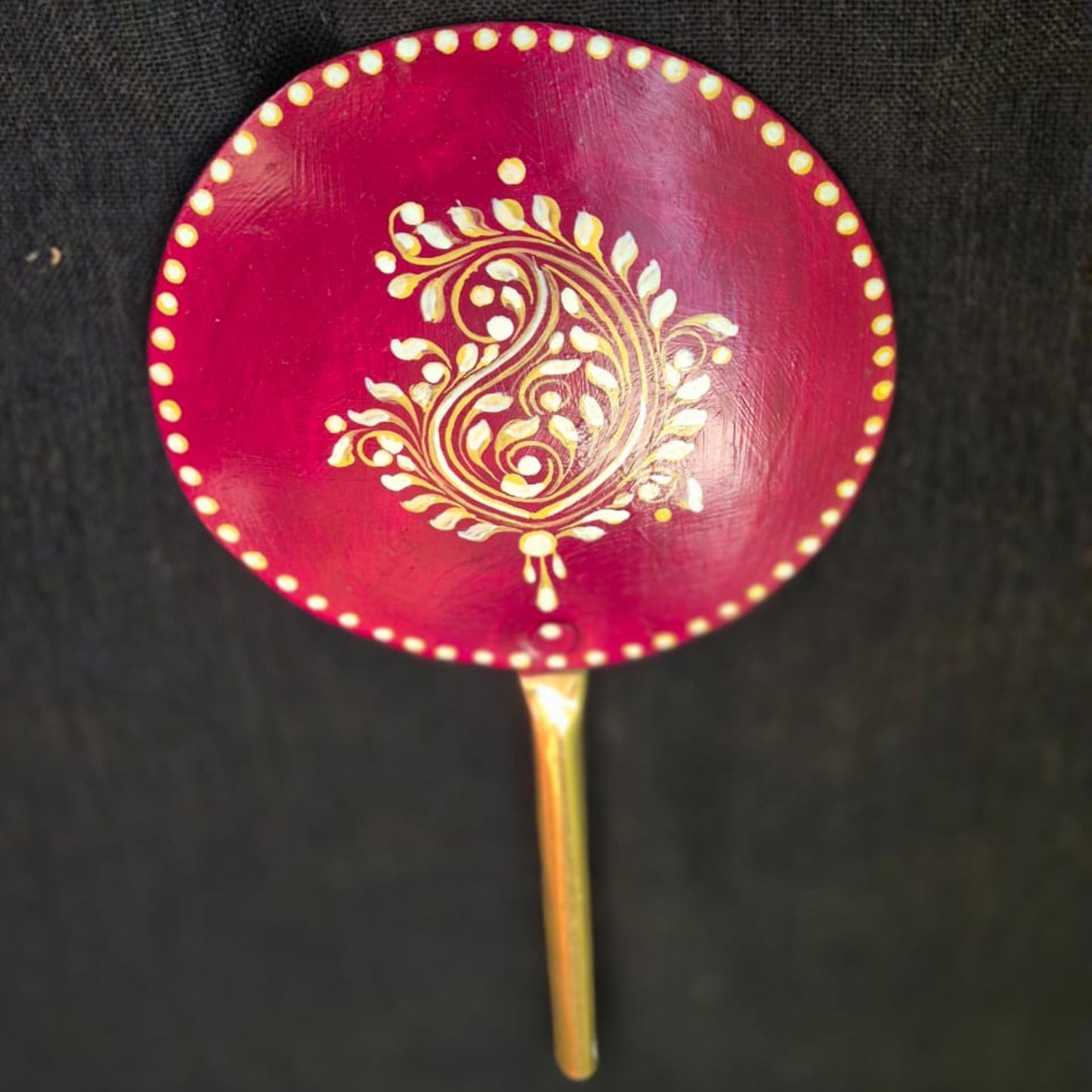 Golden Glow Brass Dorpon Charm