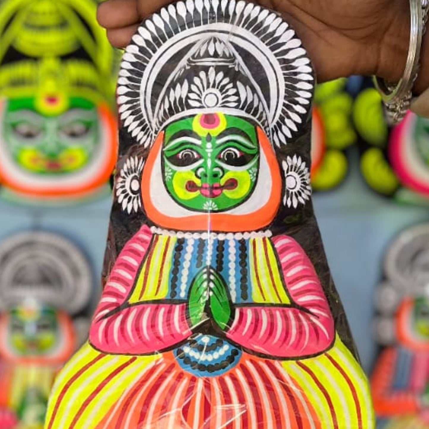 Kathakali Nritya Wall Hanging – (14×7 inch)