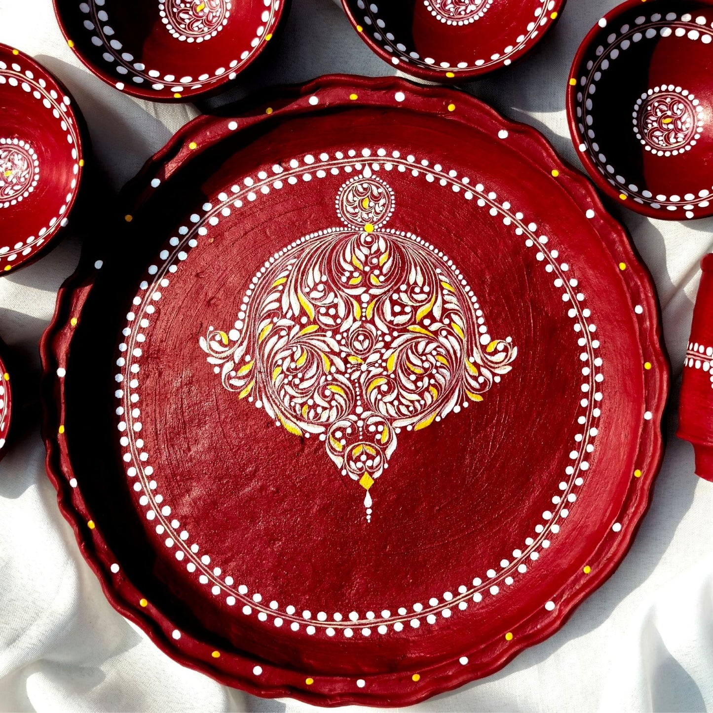 Kalka Kriti Mitti Magic Dinnerware (Set of 7)