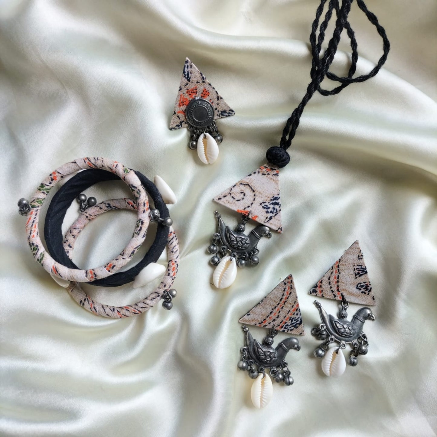 Tanirika Fabric Jewelry Set