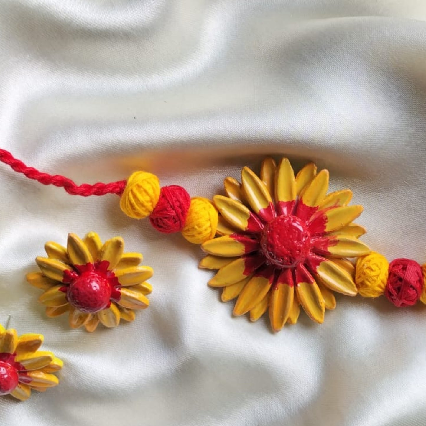 Suryamukhi Clay Jewelry Set